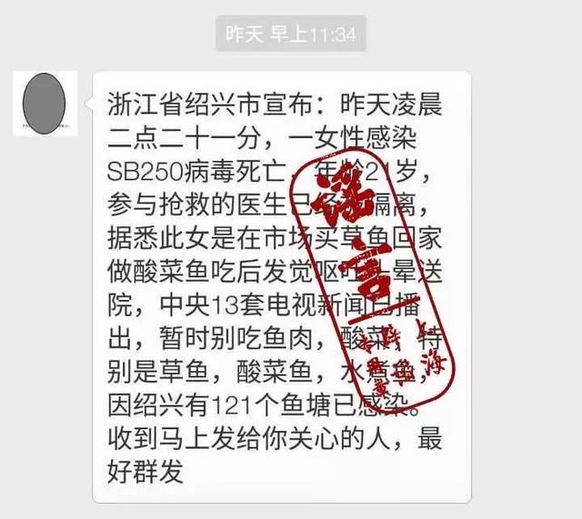 杨梅携带SB250病毒？绍兴一女子被隔离？央视已报道？再传这种谣