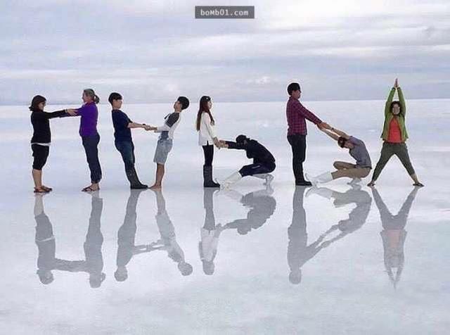 国外点赞最高的21张集体照,创意爆棚!