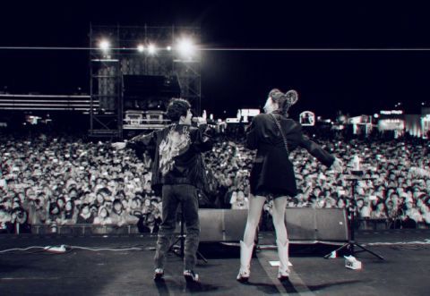 郭采洁田馥甄等现身上海草莓音乐节,田馥甄感