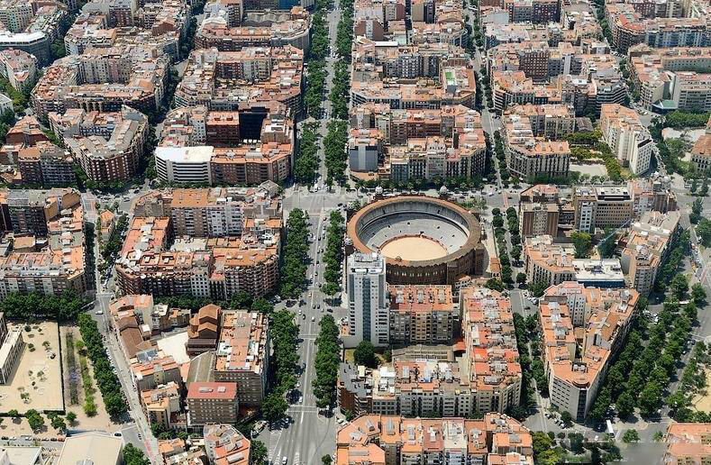 直击最独特的城市规划,巴塞罗那扩建区星罗棋