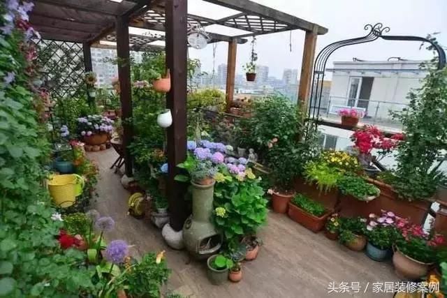 露台这么漂亮，给住顶层的真是捡到一个大便宜！