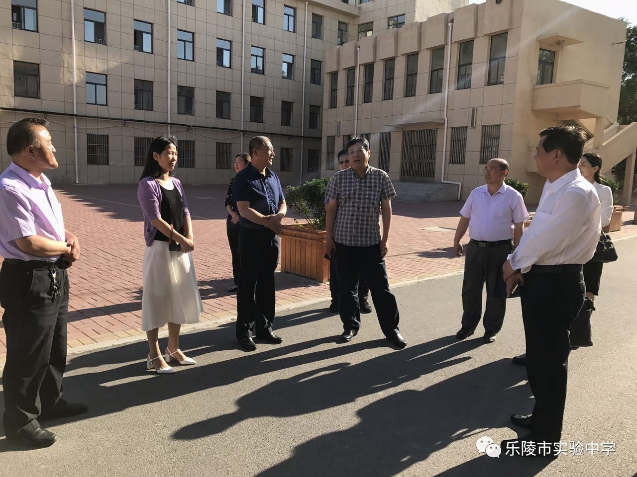 德州经济技术开发区领导来我校指导工作