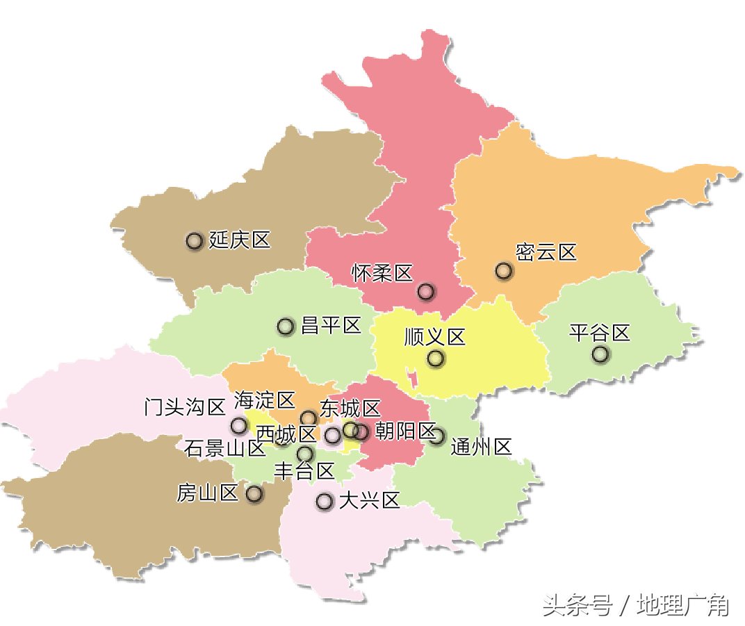 北京市行政区划变革