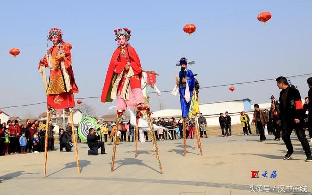 汉中城固“上元节”古会真热闹