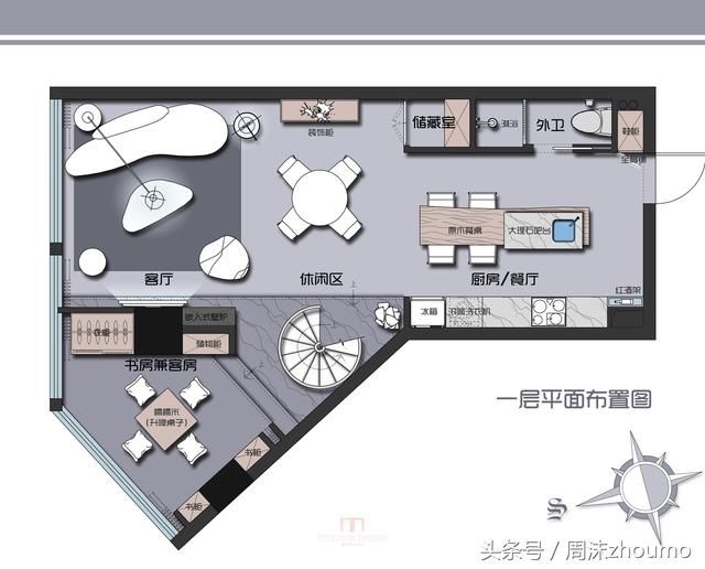 一个LOFT户型的15个方案