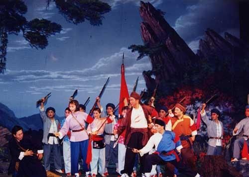 革命现代京剧杜鹃山,革命现代京剧杜鹃山唱段