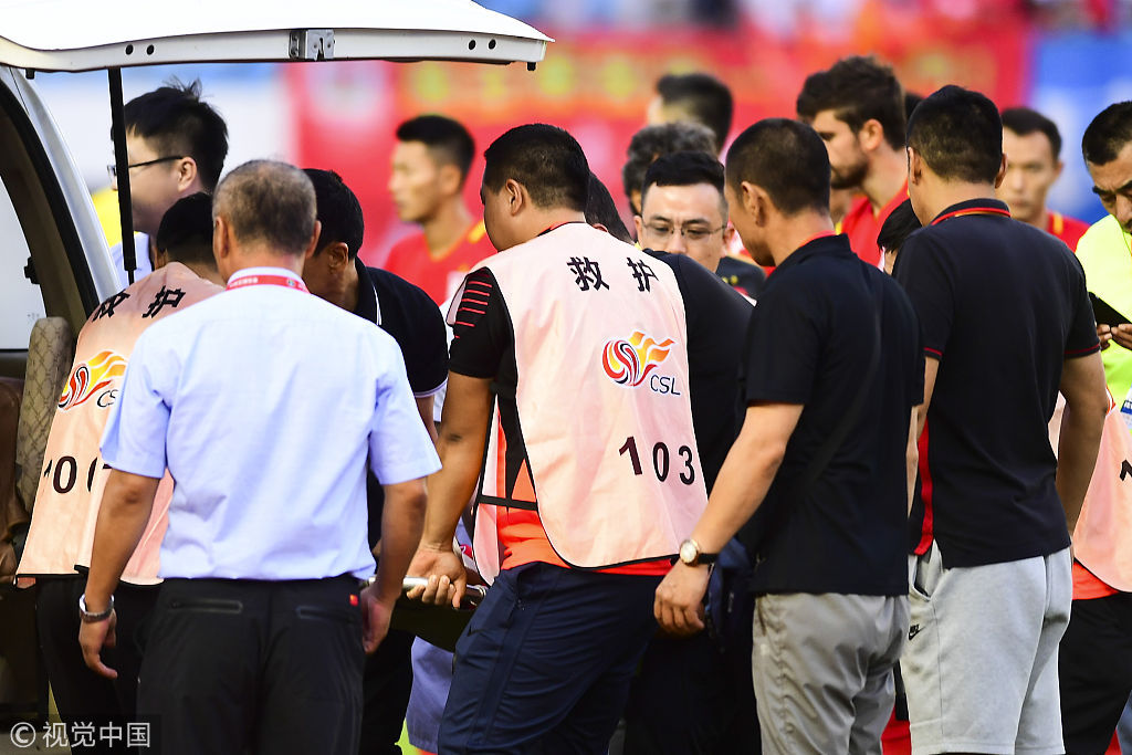 2018中超第17轮:长春亚泰Vs广州恒大淘宝 王