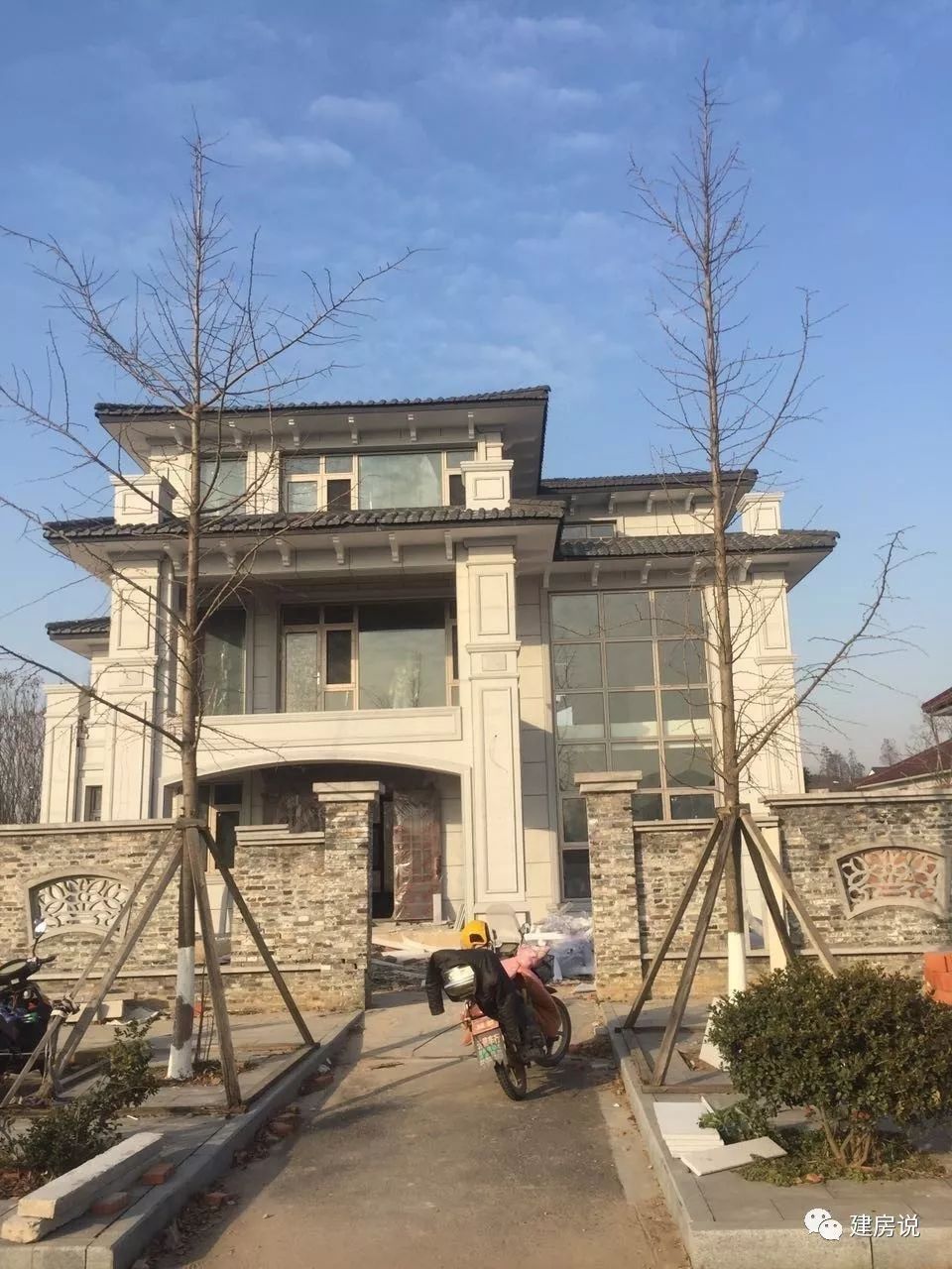 新中式别墅实拍40栋，一栋美过一栋!