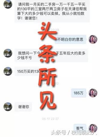 新买的房，五年后卖多少钱才会不亏？