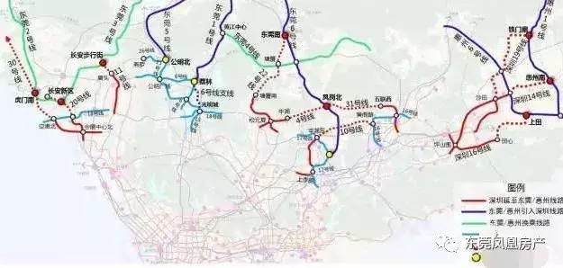 东莞未来有10条地铁连接深圳，200万深圳人将住在东莞！