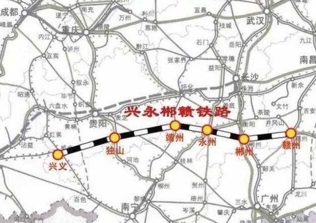 湖南正计划修建一条时速250快铁，投资842亿贯穿3省！