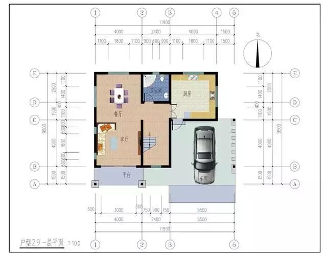 30万搞定12x10m双层现代小别墅，车库阳台小庭院的标配生活