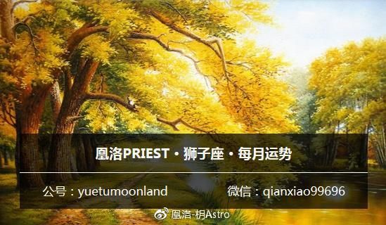 凰洛PRIEST|2018年2月星座月运:狮子座