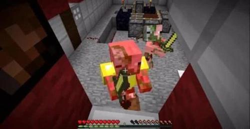 《我的世界》MC僵尸猪人居然会嫌弃手中的金