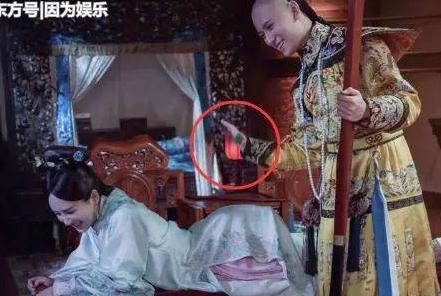 搞笑穿帮镜头,杨紫与前任的互动,这板子打得很