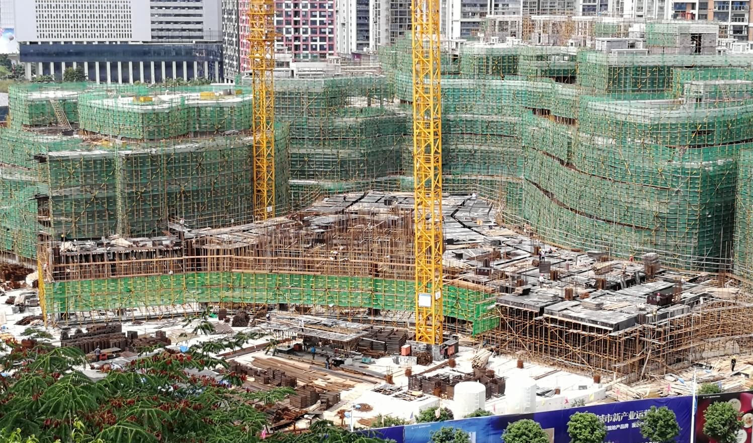 柳州在建第4高楼,三胞国际广场最新进展