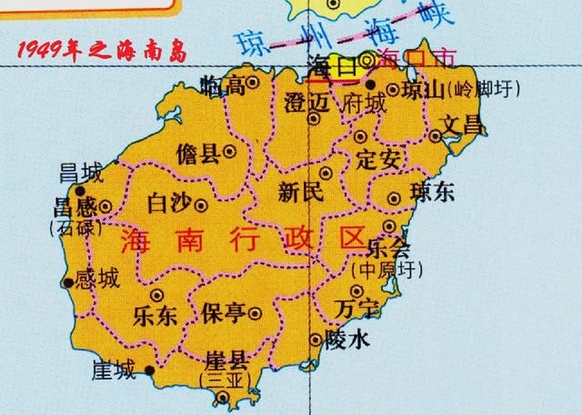 海南一县，位于海南西南部，却名东方，旧称九龙、感恩