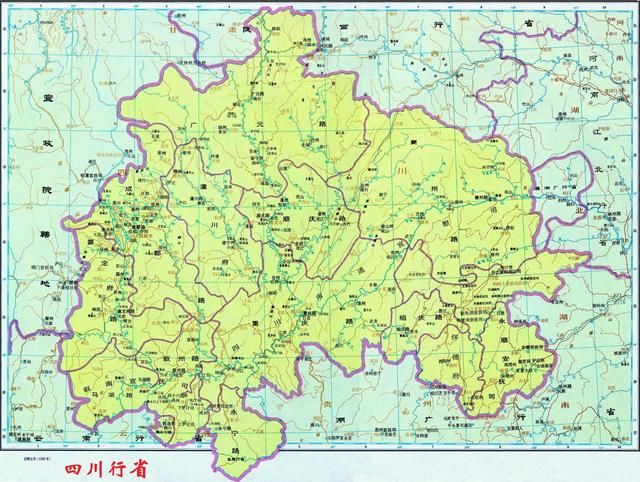 消失的省份之陕西四川行省，其地现分五个省，你知道是哪五省吗?