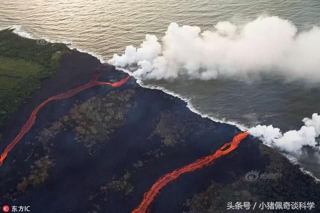 夏威夷火山熔岩吞没发电厂，惨烈现场犹如人间地狱