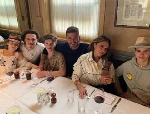 贝克汉姆44岁生日女儿表现堪称小棉袄 不料儿