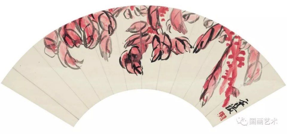 霜叶如花--齐白石雁来红作品北京名士画院 霜叶如花--齐白石雁来红作品北京名士画院