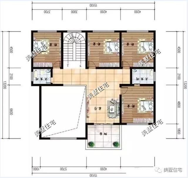 这8款户型秒杀全村，挑高客厅+唯美落地窗，一百年不过时