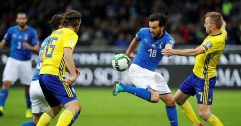 主场被逼平 四星意大利时隔60年来首次缺席世界杯