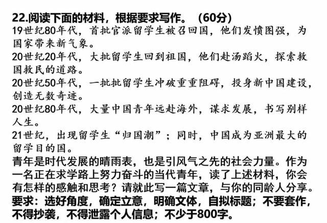 猛料!2019年高考作文命题热点之新时代新青