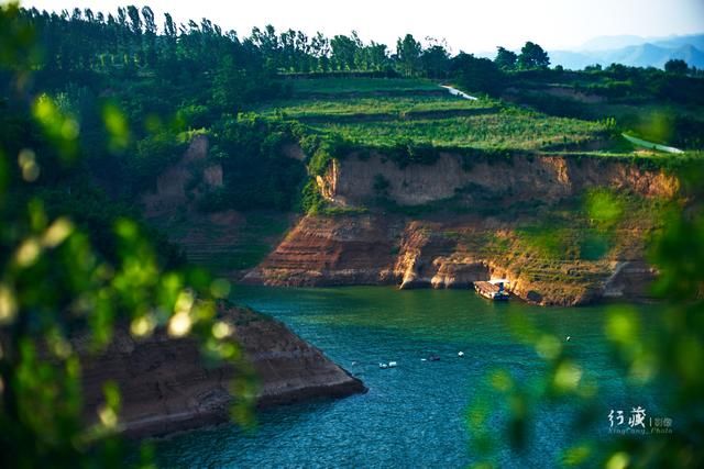 晚霞满天金湖面 夕照渔家归如歌美丽乡村下峪游之三