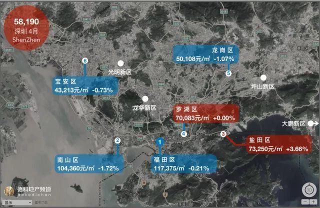 最新！5月18座热门城市房价地图公布！武汉房价又涨了