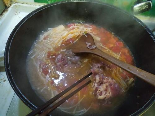 【晚餐亚麻】肥牛籽茄汁菜谱的做法,亚麻籽茄生日会家常菜图片