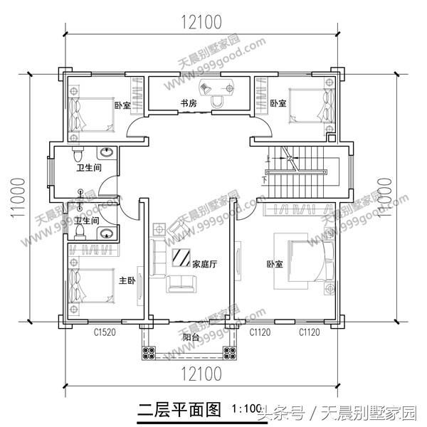 网评最高的爆款别墅！造型和布局果然名不虚传，30万建12X11米！