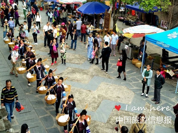 中国侗都贵州黎平肇兴谷雨节万人拥入上演五百年风俗劲爆