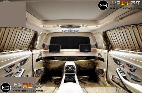 奔驰普尔曼 俄罗斯世界杯总统普京霸气座驾