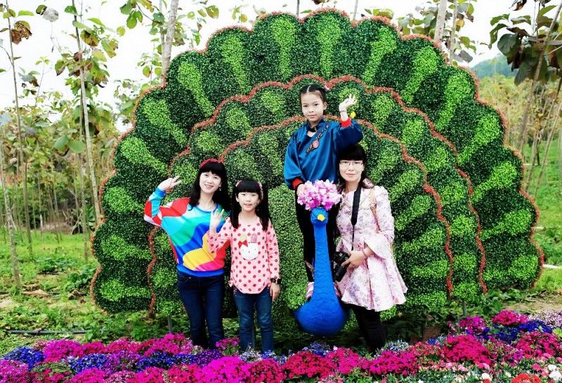 姗儿宝贝008 春天的颜色——云梯山公园踏春