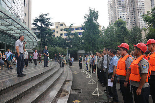 开展防汛应急演练 提高减灾救灾能力 我院开展