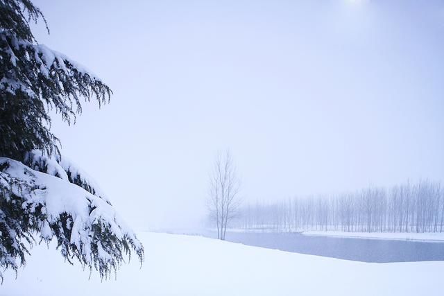 看最美雪景 来郸城南丰镇!