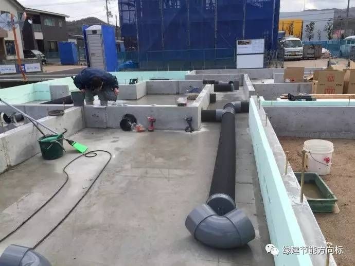 被动房采暖制冷新技术:地埋管新风系统节能建筑的建造过程分享