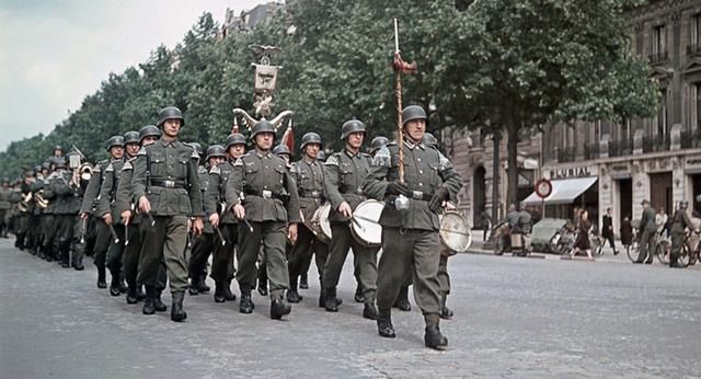 1940年的纳粹德军多得意?看看这些老照片!