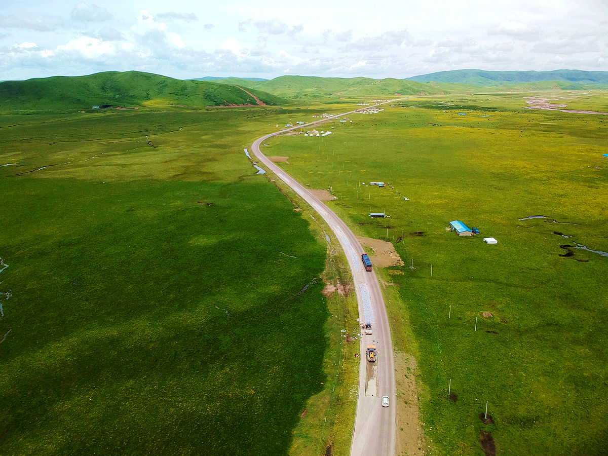 尽管近日四川天气不好 但阿坝若尔盖草原仍是