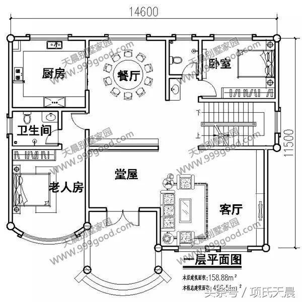 新年新气象：4套农村爆款别墅图纸分享，建哪一套都能旺旺旺！