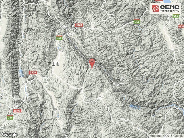 刚才, 云南保山发生3.3级地震 当地震感明显