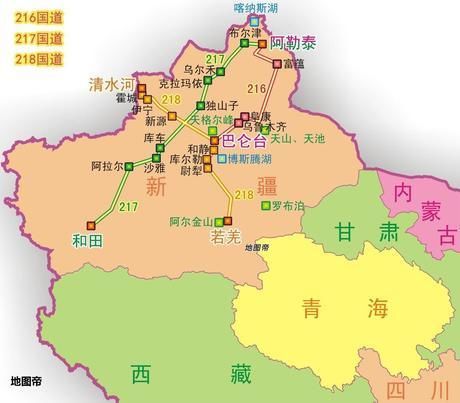 地图上看新疆昌吉，为何被乌鲁木齐分为东西两半?_【快资讯】