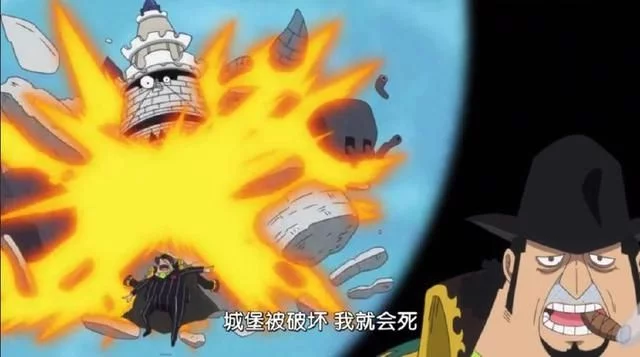 海贼王840集：贝基城堡巨人单挑大妈，城坚果实觉醒能力曝光