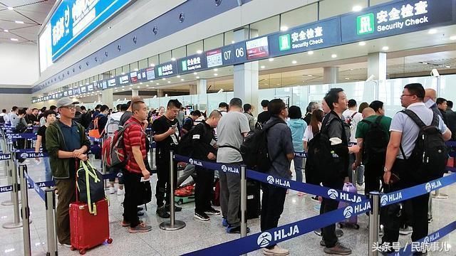 南航黑龙江分公司启用二维码安检登机服务