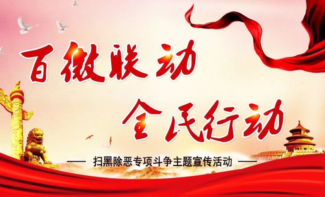 【知识点二】扫黑除恶专项斗争的基本原则和目