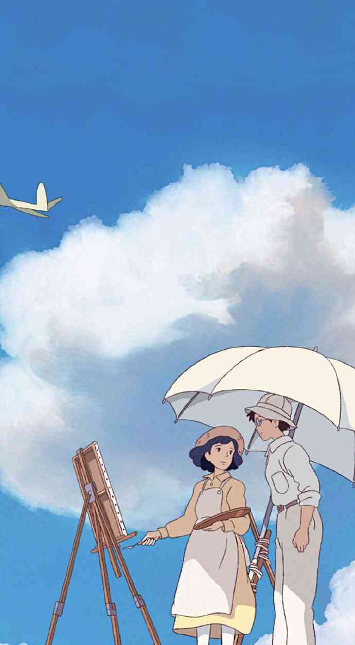 宫崎骏高清壁纸:宫崎骏的高清手机壁纸,你能认