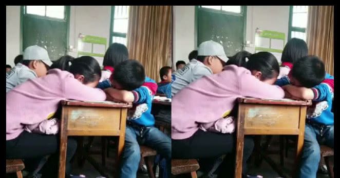 同样是上课秀恩爱,小学生vs高中生,看到大学生:老师不管吗? 澳门网上金沙网站