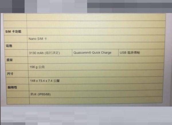 索尼代号H8216全新旗舰曝光 骁龙845处理器I