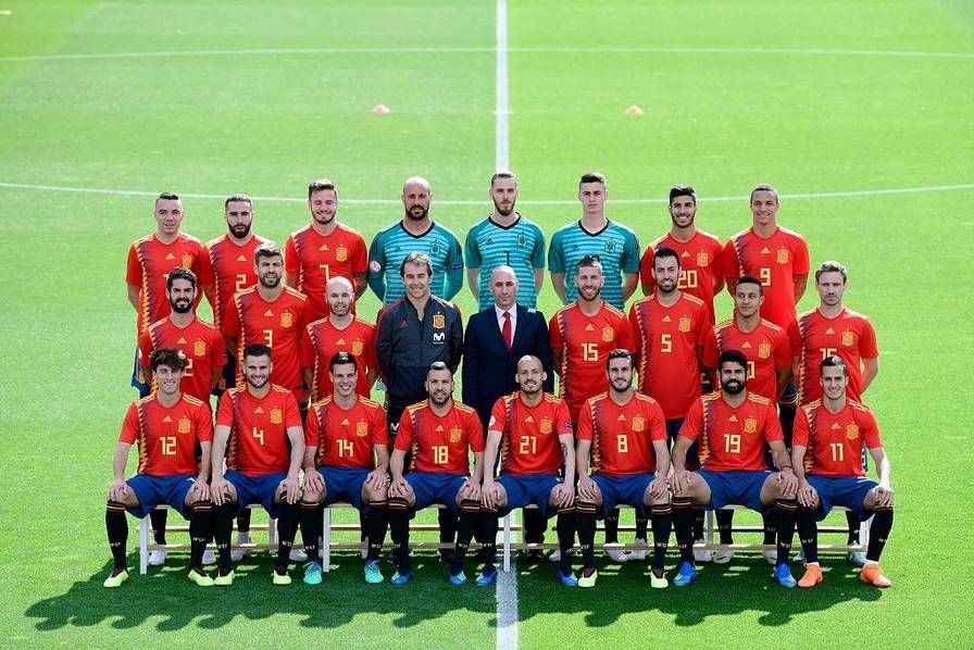 2018俄罗斯世界杯32强全家福